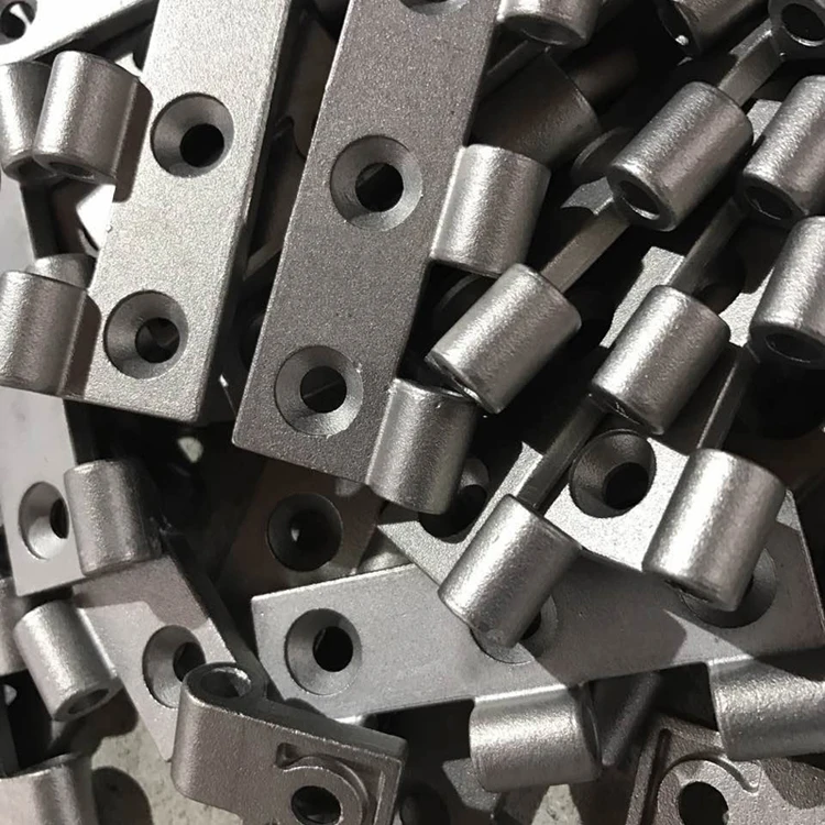 Custom carbon steel sandblasting hinge door hinge