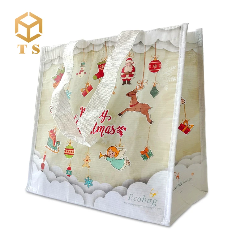 
Grocery Garment Foldable Shopping Recycled Cosmetic Recycle Rpet Fabric Mesh Non Woven Bag 