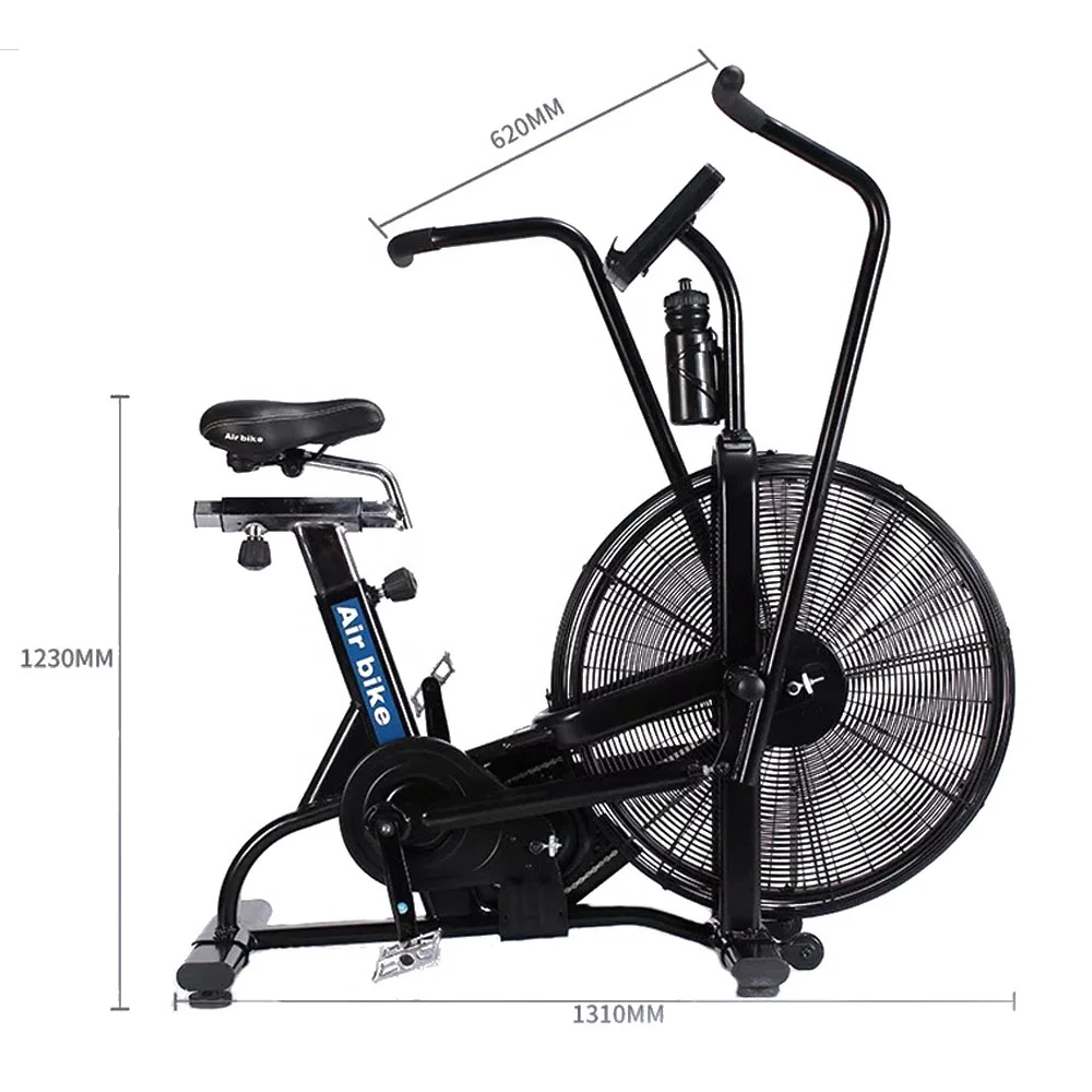 Commercial Bodybuilding Gym Equipment Fan Exercise Air Bike for