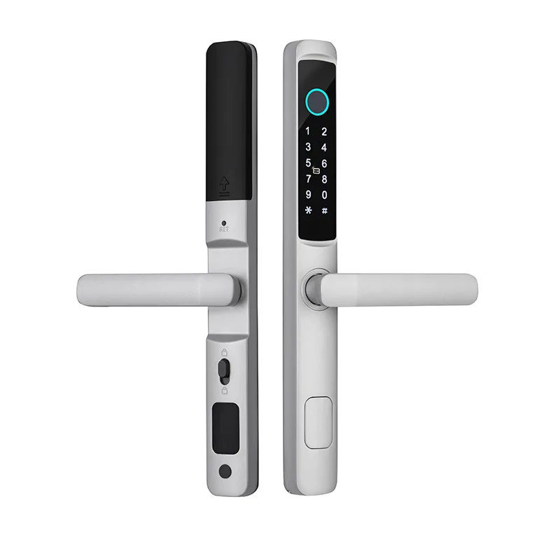 Smart  Lock Password Broken Bridge Aluminum Fingerprint Smart Bedroom Door Lock