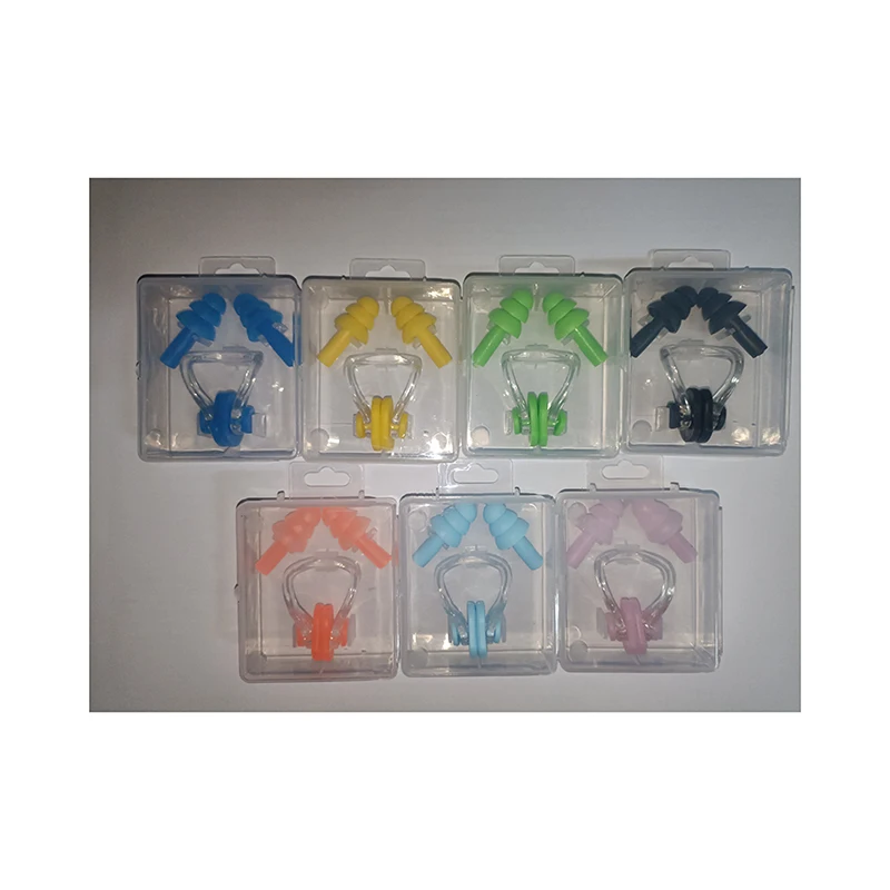 Hot Sale At Low Prices 29*14mm Soft All Kinds Of Colors Tpe Nose Clip for Swimmingapply To for Swimming Competiton