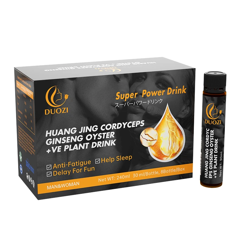 OEM/ODM Hot Selling High Quality 100% Pure Natural Polygonatum Cordyceps Ginseng Oyster VE Plant Drink