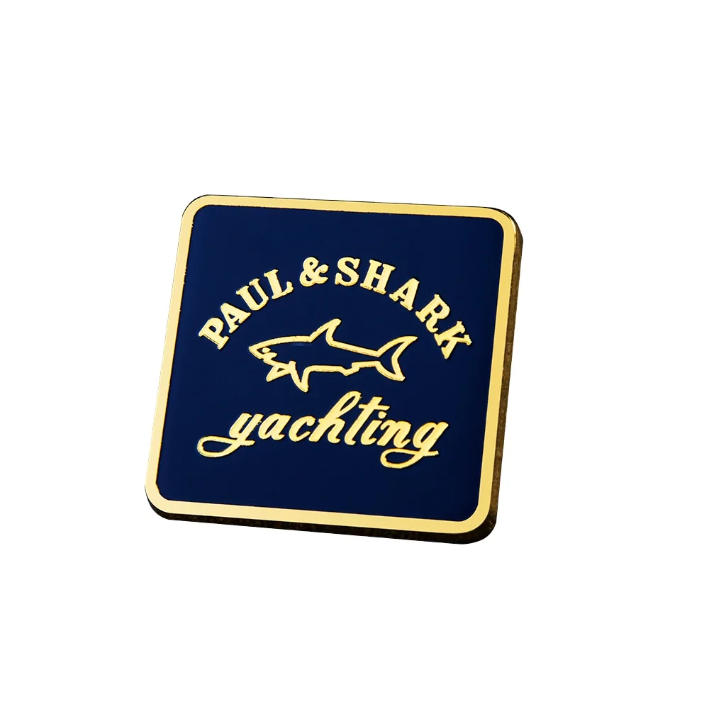 Wholesale customized logo enamel enamel customized metal spot paint lapel pin formal lapel pin