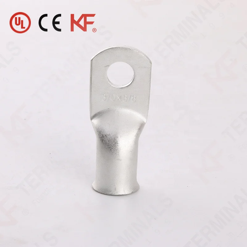 High quality long palm and long barrel coated tin 25mm copper cable lug terminal