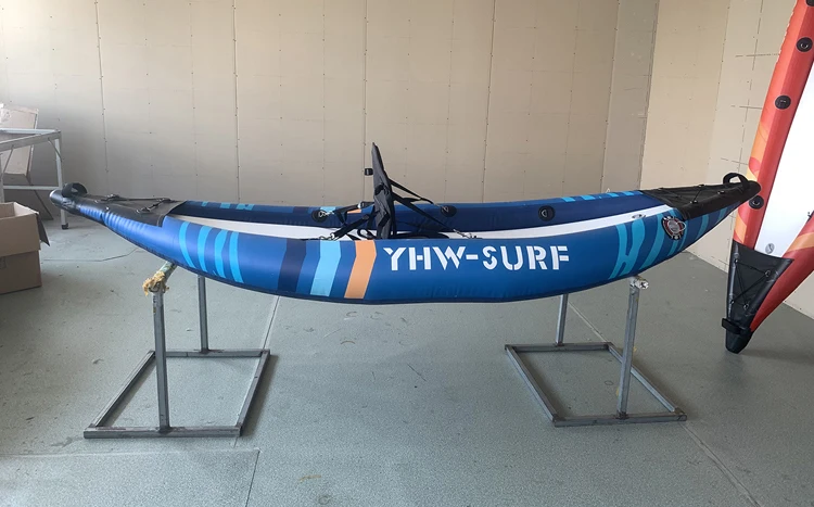 2024 new type PVC Inflatable  Kayak  1 or 2 Persons Cheap Inflatable Kayaks/boat/canoe on water for Sale