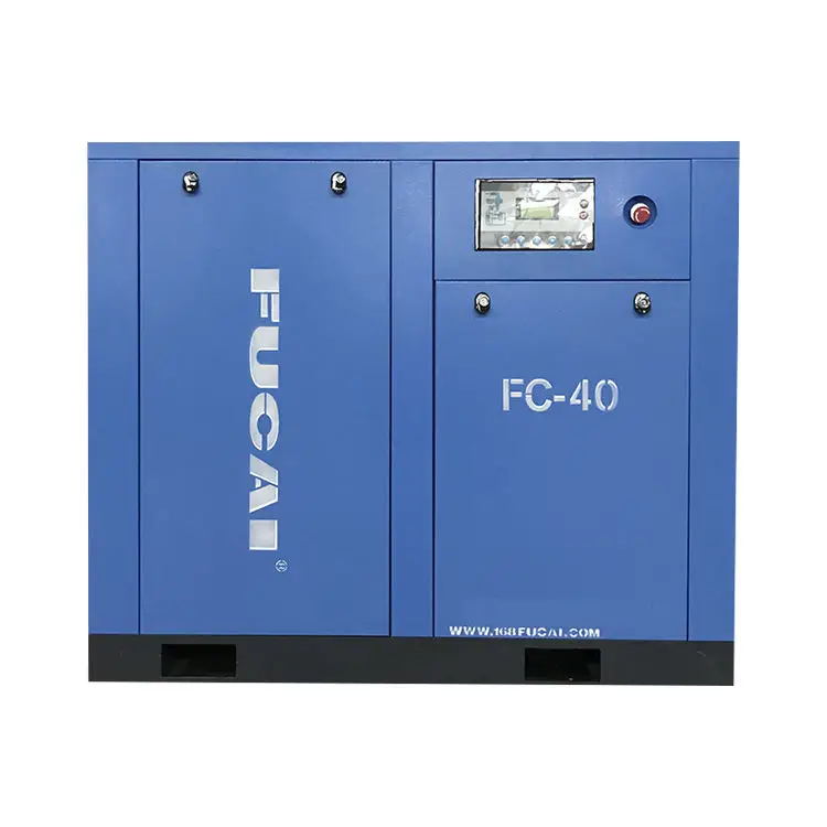 40Hp 30kw 1 Mpa 220 Volt Silence Rotary Screw Air Compressor For Spray Paint Machine