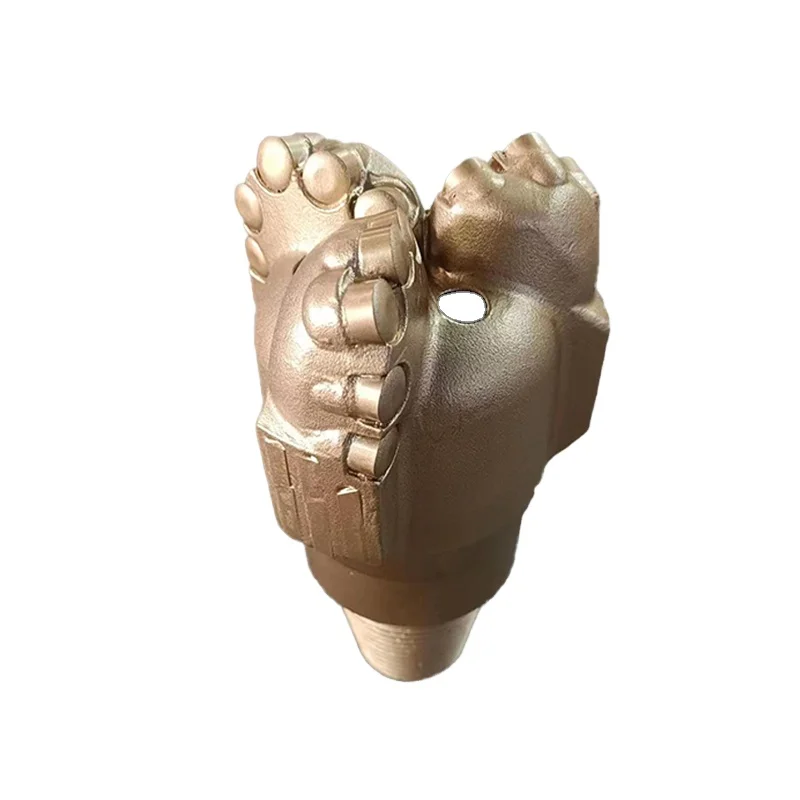 PDC arc angel drill bit with  3 wings  pdc arc drill bit for hard rock formulation drilling