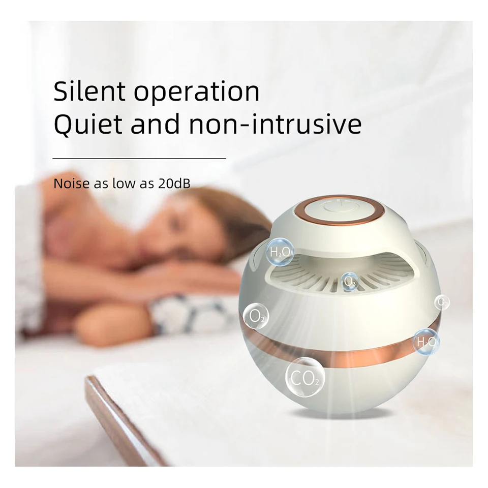 New Design Easy-to-use sterilization and eliminator Freezer Deodorizer Air Purifier Freezer Odor Absorber