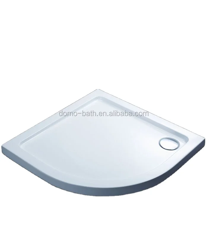 DOMO Custom made fiberglass oval shower tray,SMC shower tray,shower base