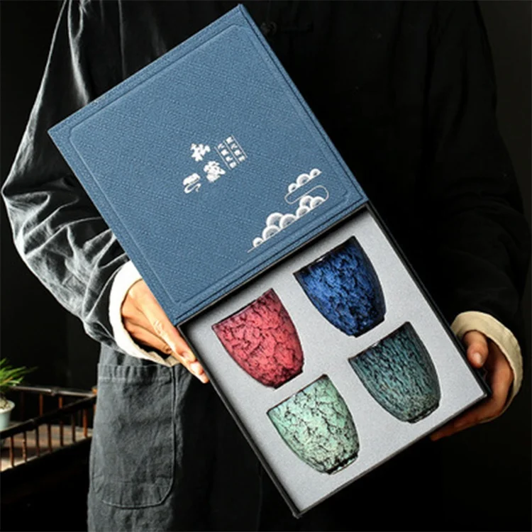 Лидер продаж, 250 мл, в японском стиле, Саудовская Аравия, керамика, глина, кунг-фу, чай, вода, кофейные чашки, набор без ручки/