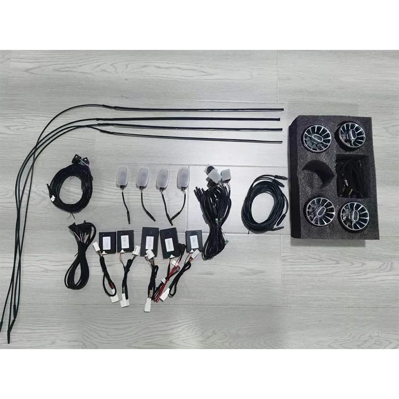 Car Interior Air Vent Turbine Lighting Atmosphere Light Ambient Lights Kit For Mercedes Benz GLK W204