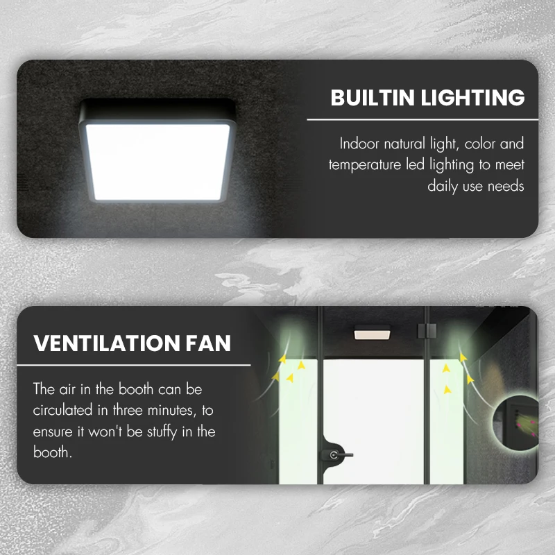 Mobile soundproof room disassembly office negotiation room telephone booth silent  recording studio piano rack drum room