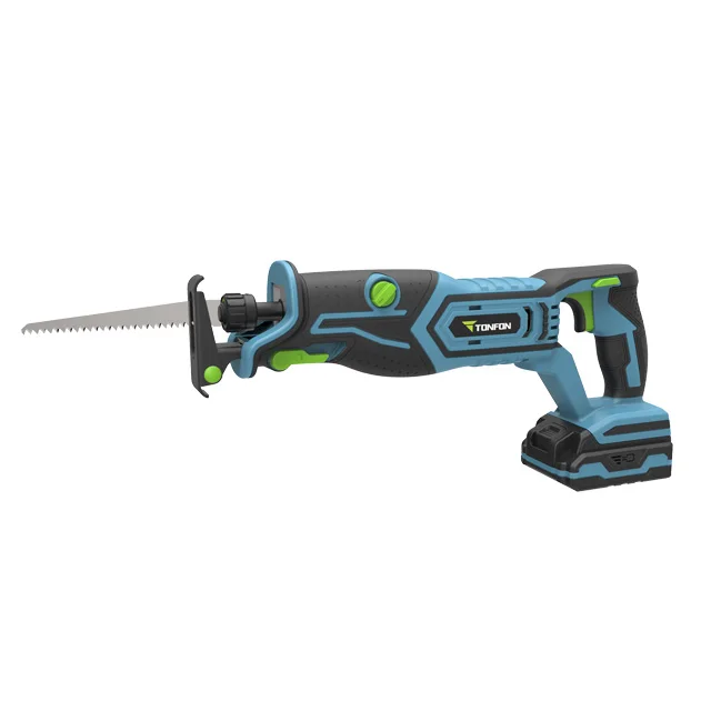 Tonfon power hack saw variable speed cordless hackzall reciprocal tool powerful 20v reciprocating saw makita style