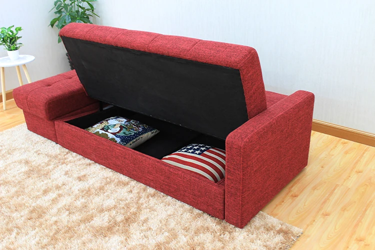 Living room furniture designed for department or small places with modern style sofa high quality couch sofa bed with storage