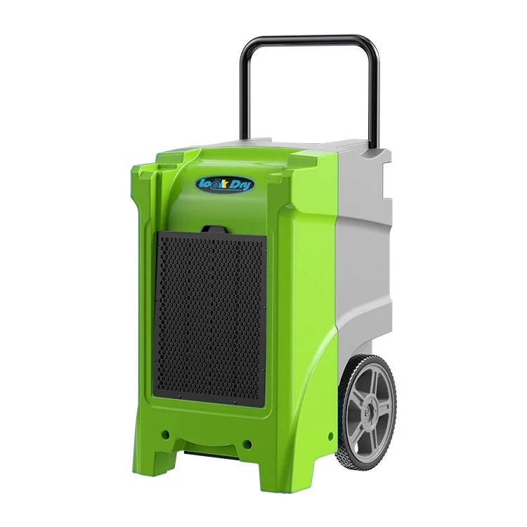 Lookdry 170 PPD Commercial Industrial Water Damage Restoration Dehumidifier Portable Compact Air Drying Purifier For Basement