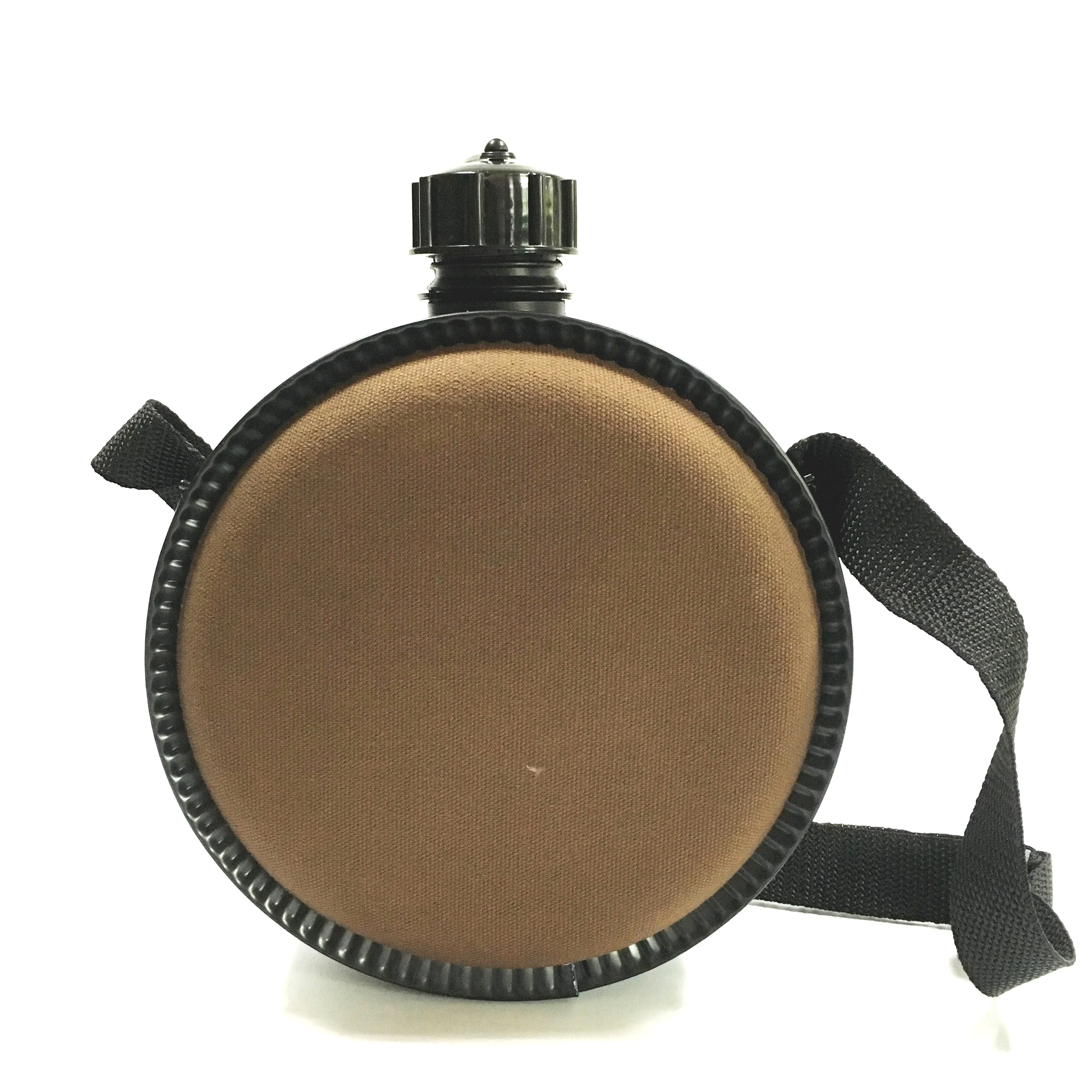 Classical 1900ml  stripe pattern blanket cover circle PE drink bottle water canteen for outdoor