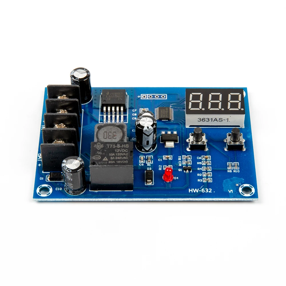 XH-M603 Charging Control Module 12-24V Storage Lithium Battery Charger Control Switch Protection Board With LED Display NEW