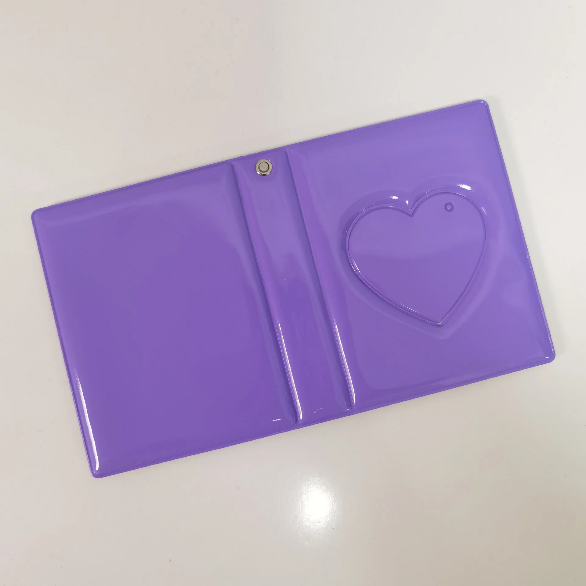 Wholesale Hollowed Heart Shape Mirror 3-Inch Single Grid Polaroid Photo Album Star-Chasing Aidou Album Mini Truck Storage Book