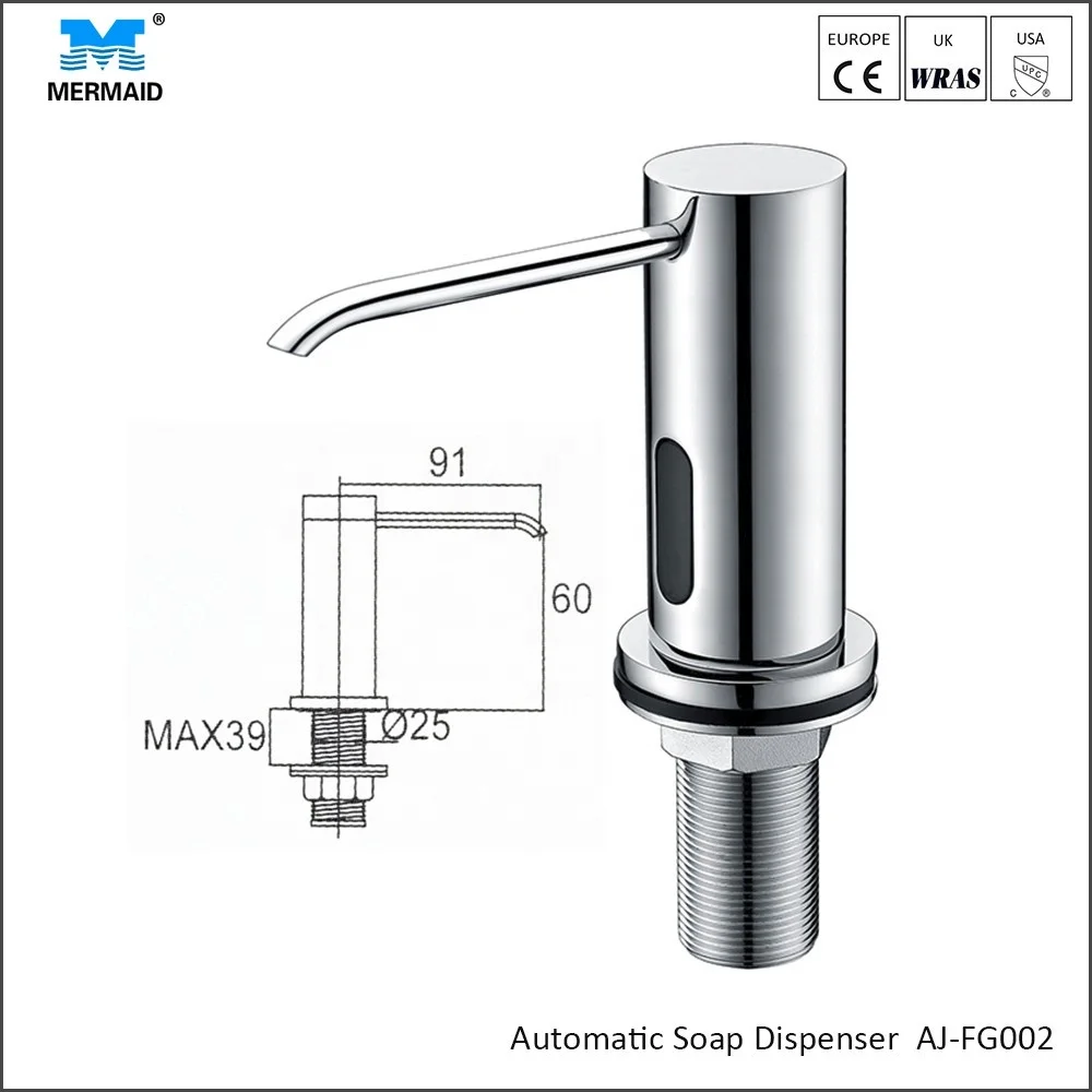 High-end luxury touch-free soap dispenser automatic liquid dispenser