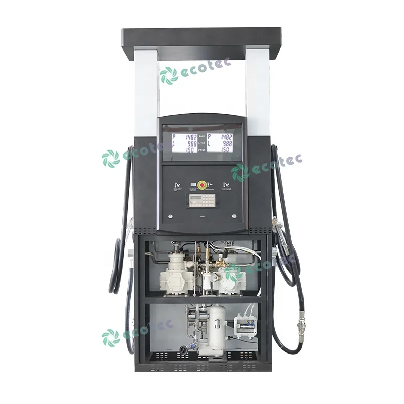 Ecotec Gas Service Equipment Fuel Dispenser Portable LPG Dispenser and scale