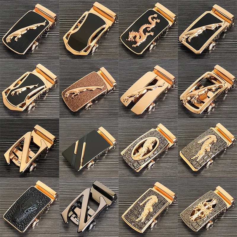 Пряжка из цинкового сплава для мужского ремня Высококачественная пряжка для ремня Автоматическая пряжка