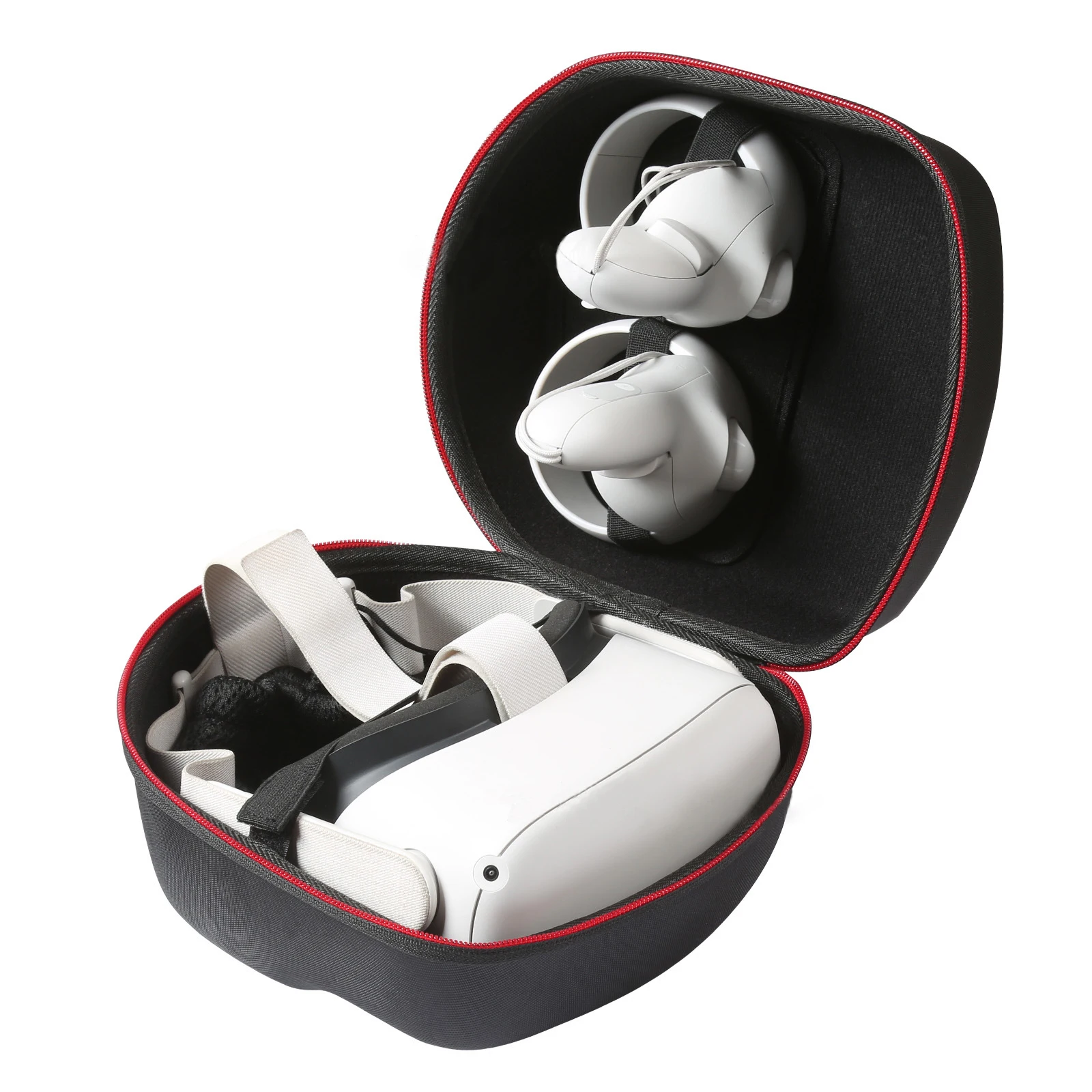 Custom Portable EVA VR Glasses Case Suitable For Oculus Quest, Shockproof Anti-Pressure  VR Box 3D Glasses