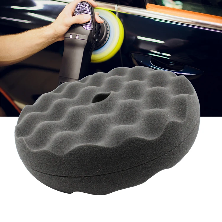 Hot sell 8 inches car buffing pads high quality auto paint polishing pad with 5/8-11 Thread