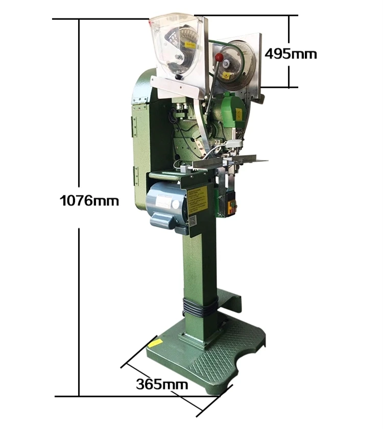 Plastic Metal Snap Button Riveting Machine Auto Fastening press attaching Notebook Raincoat Shopping Bag outfit buckle punch