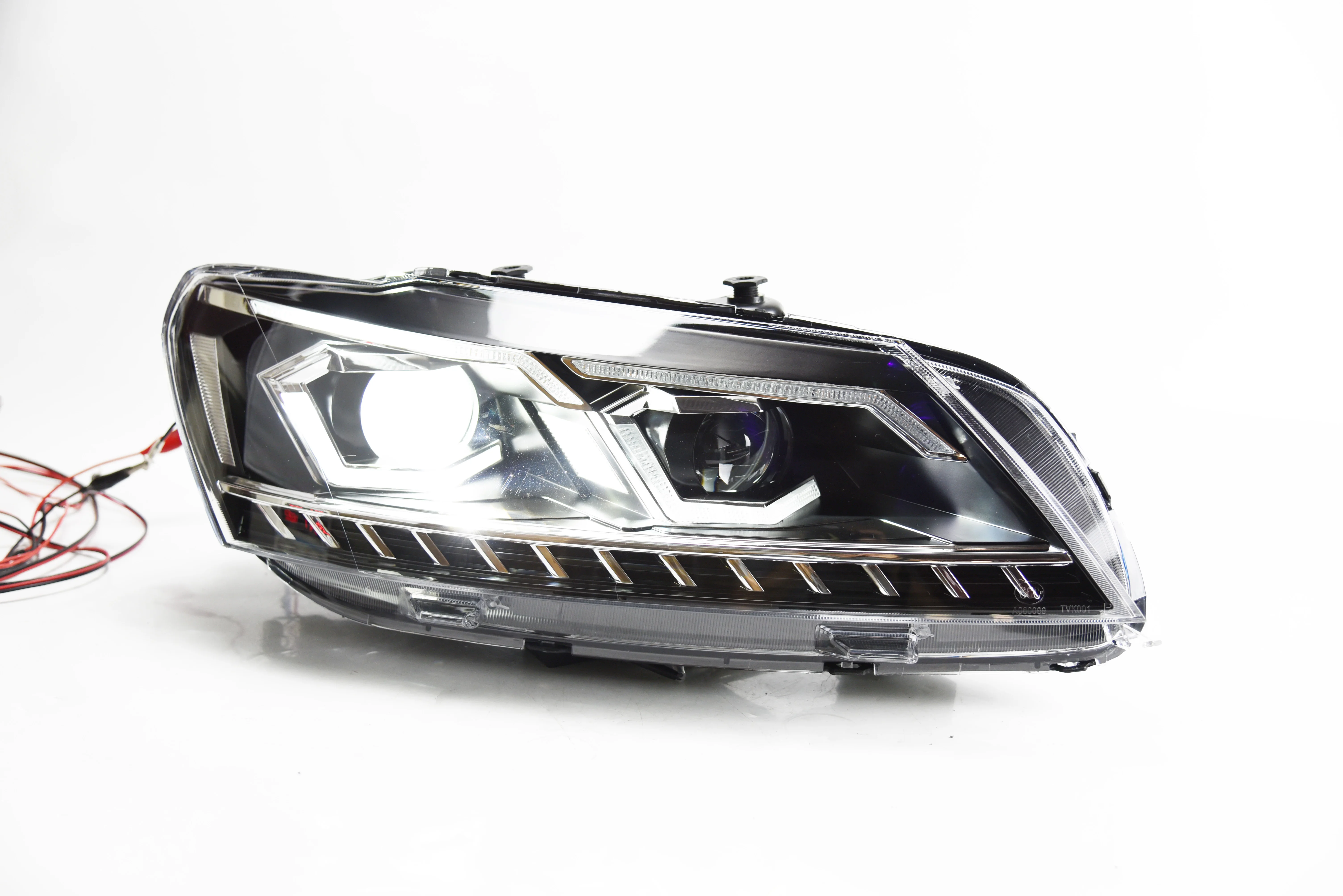 AKD автомобильный Стайлинг для VW Passat B7 2012-2015 светодиодные фары DRL Противотуманные указатели поворота ближнего света дальний свет проекционный