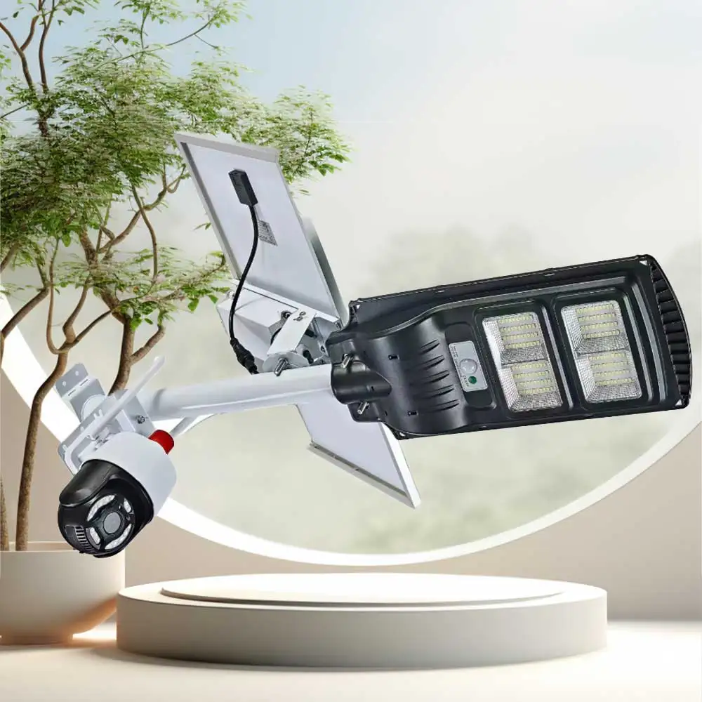 OSWELL Solar Camera MINI Wireless PTZ  CCTV WIFI Outdoor Security Camera Alarm 1080P IP Starlight With Solar Panel