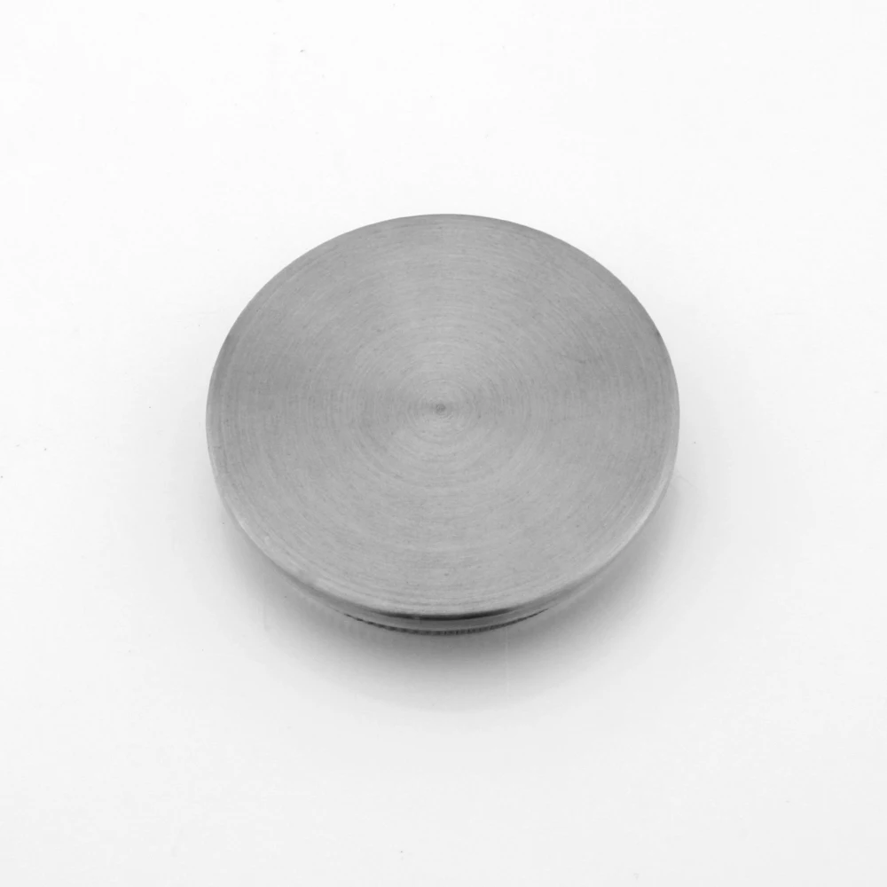 Easy Installation Stainless Steel Railing System Stair Railing Steel Handrail Fitting Pipe End Cover for Round Tube