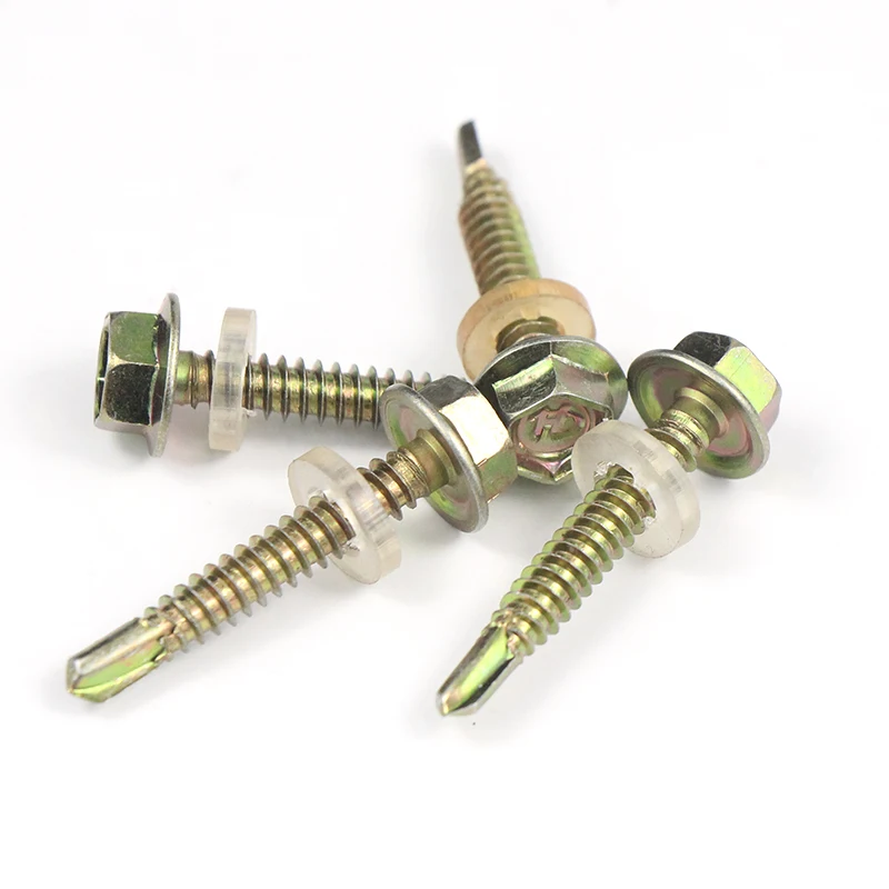 China Manufacturers Stainless Steel Hexagon Flange Self Drilling Plasterboard Screw