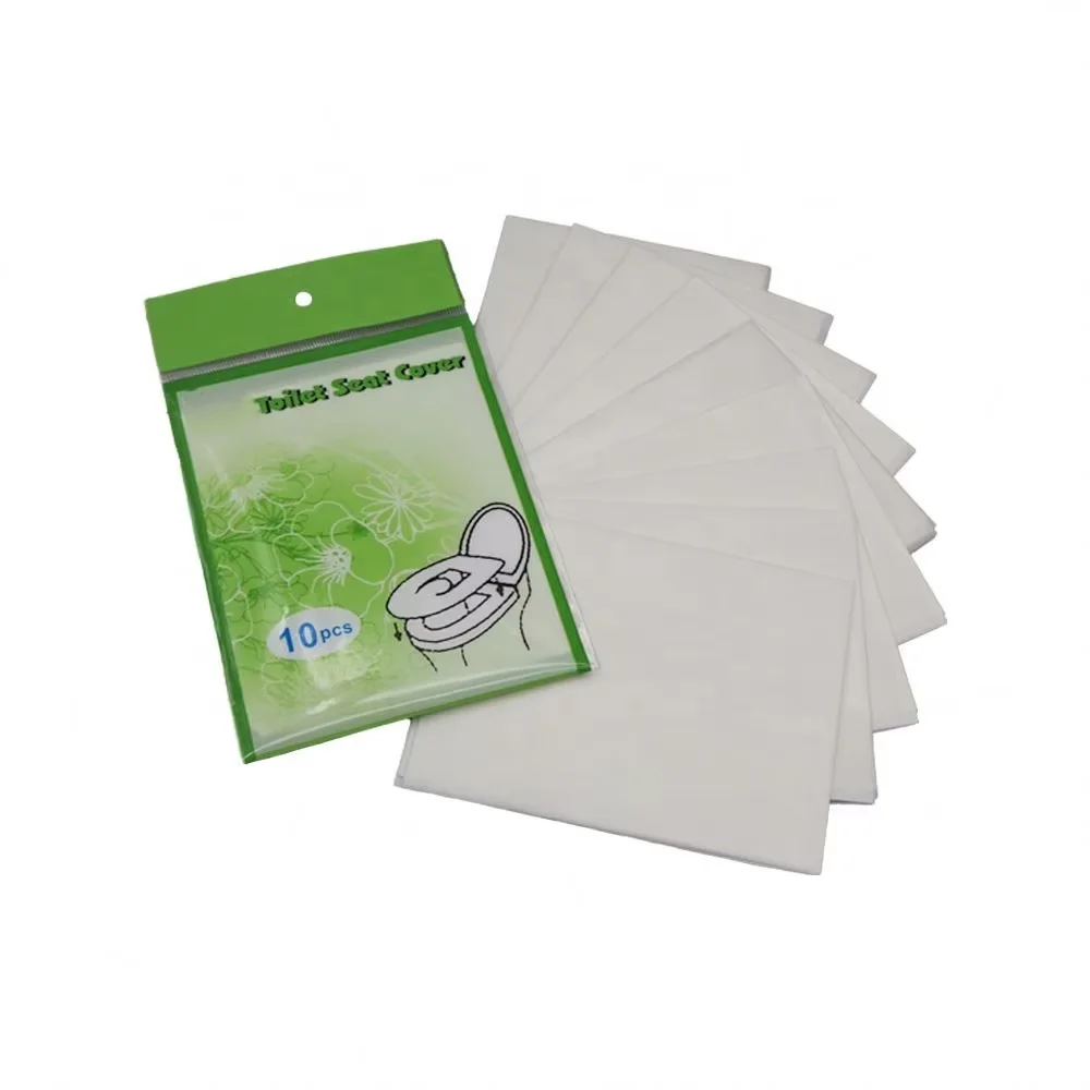 Sanitary Toilet Seat Cover Hot Sale 10pcs ten pieces public gym pub school clinic hospital camping tourism flush after use WC