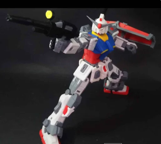 GUNDAM настраиваемый 3D Печатный механический станок с ЧПУ пластиковый и металлический полированное оборудование продукт