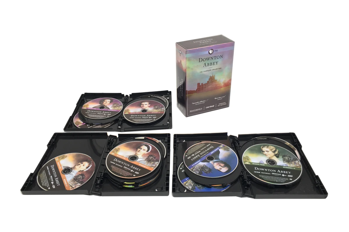 PBS Downton Abbey: The Complete Collection 22discs dvd box sets region 1 region 2 dvd factory supply fast shipping DHL UPS