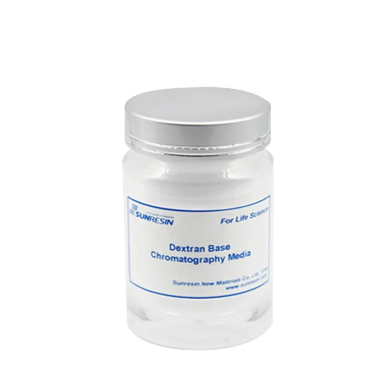 Dextran gel filtration chromatography equal to Sephadex G50