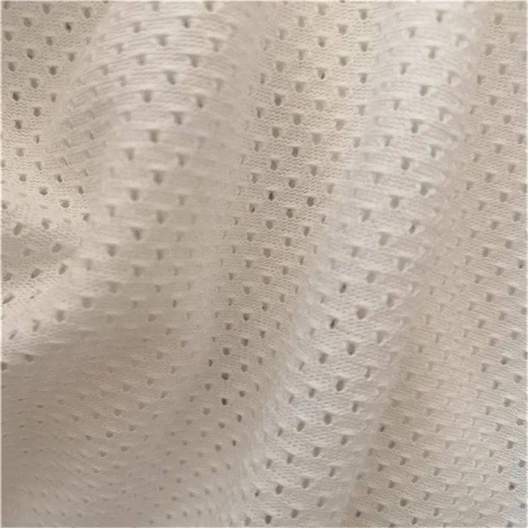 160gsm Single Side Pointelle Cotton Fabric 100%Cotton Pointelle Knitted Fabric