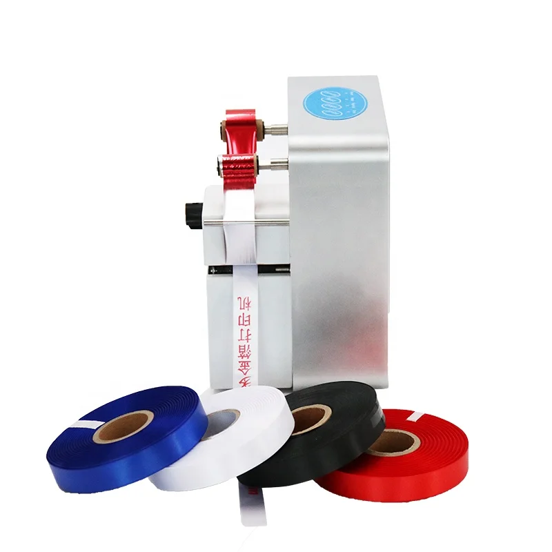 Customized Gold Silver Personalized Thermal Transfer Birthday Ribbon Printer Digital Hot Foil Printer Stamping Machine