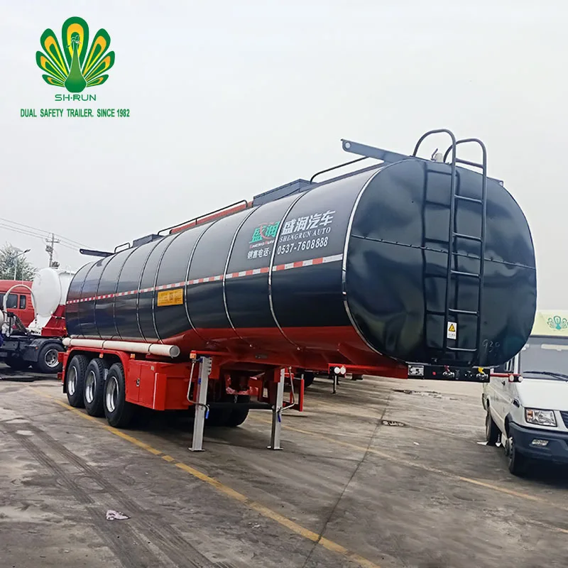Special tank semi-trailer for asphalt oil transportation best-selling new products in Central