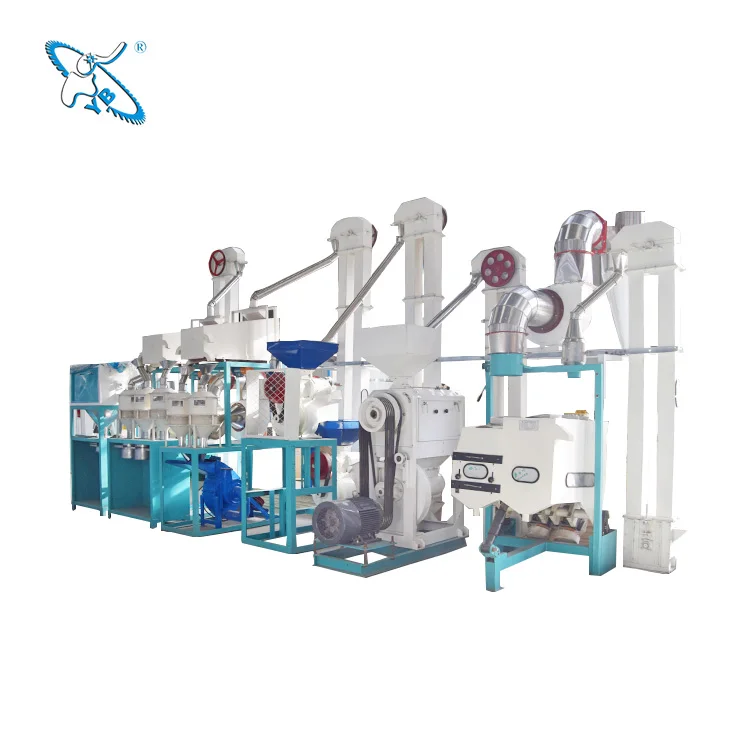 Maize Flour Mill Plant Maize Milling Machines with Good Price In Africa