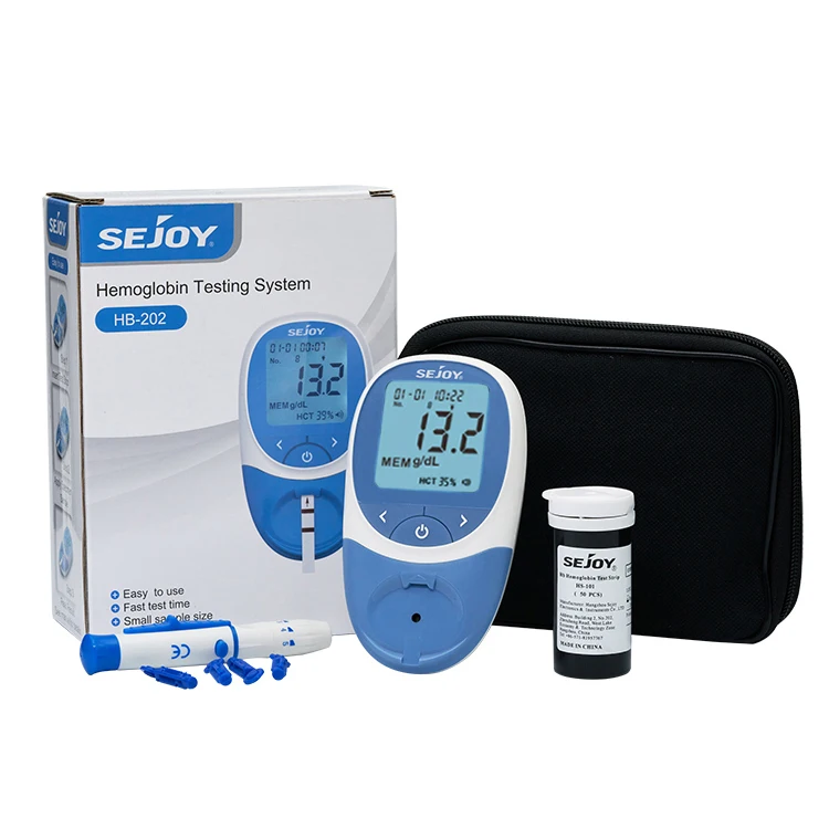 Sejoy hb machine hemoglobin testing kit hemoglobin test machine