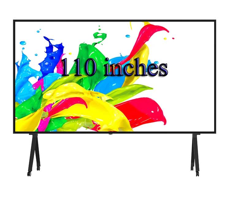 Smart TV 65/75/85/100/ 110inch television smart large-size commercial smart tv 4K with android wifi TV 110inch