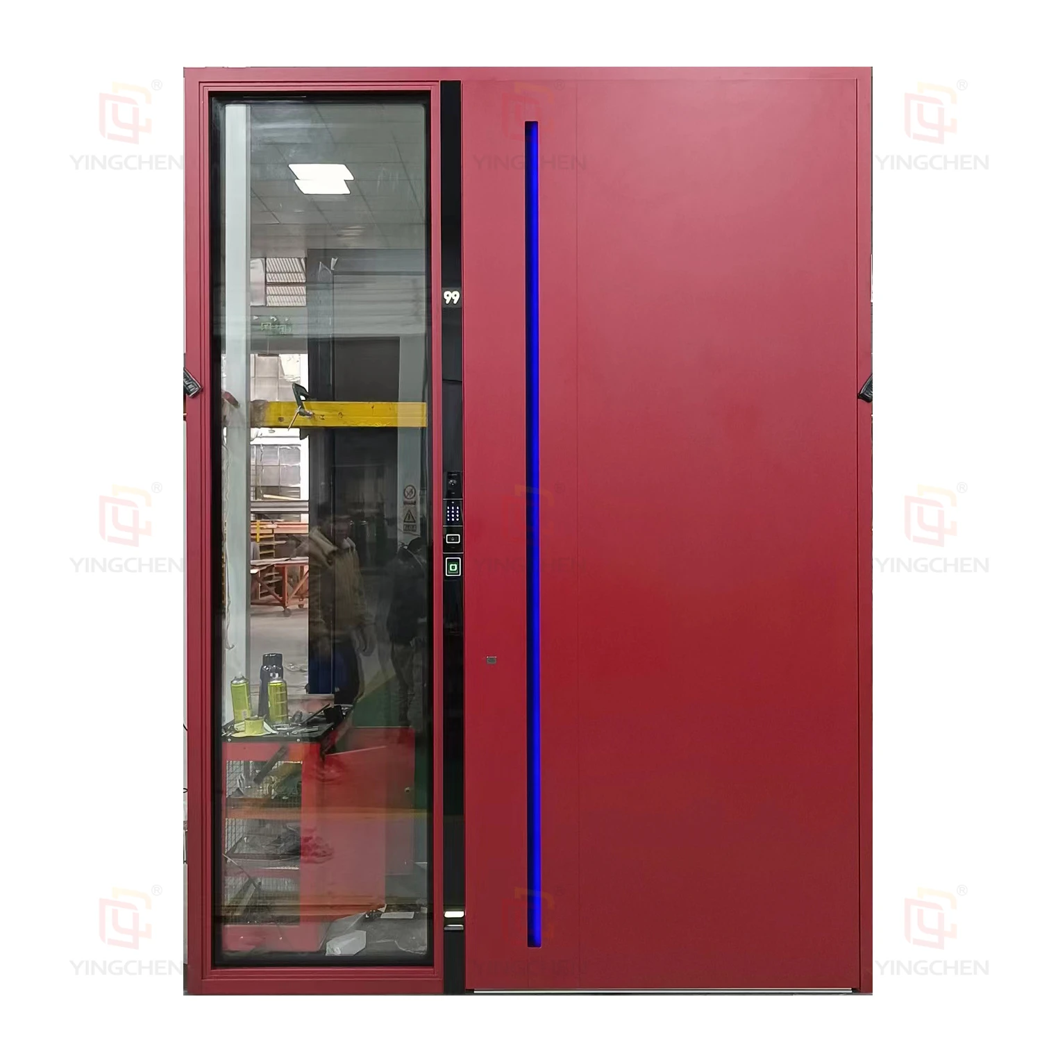Factory Entry Modern Front Double For The House Aluminium Entrance Doors Picture