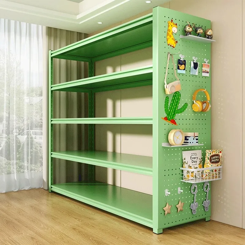 5 Layer large storage shelf household green standing floor living room bedroom kitchen balcony warehouse metal storage racks