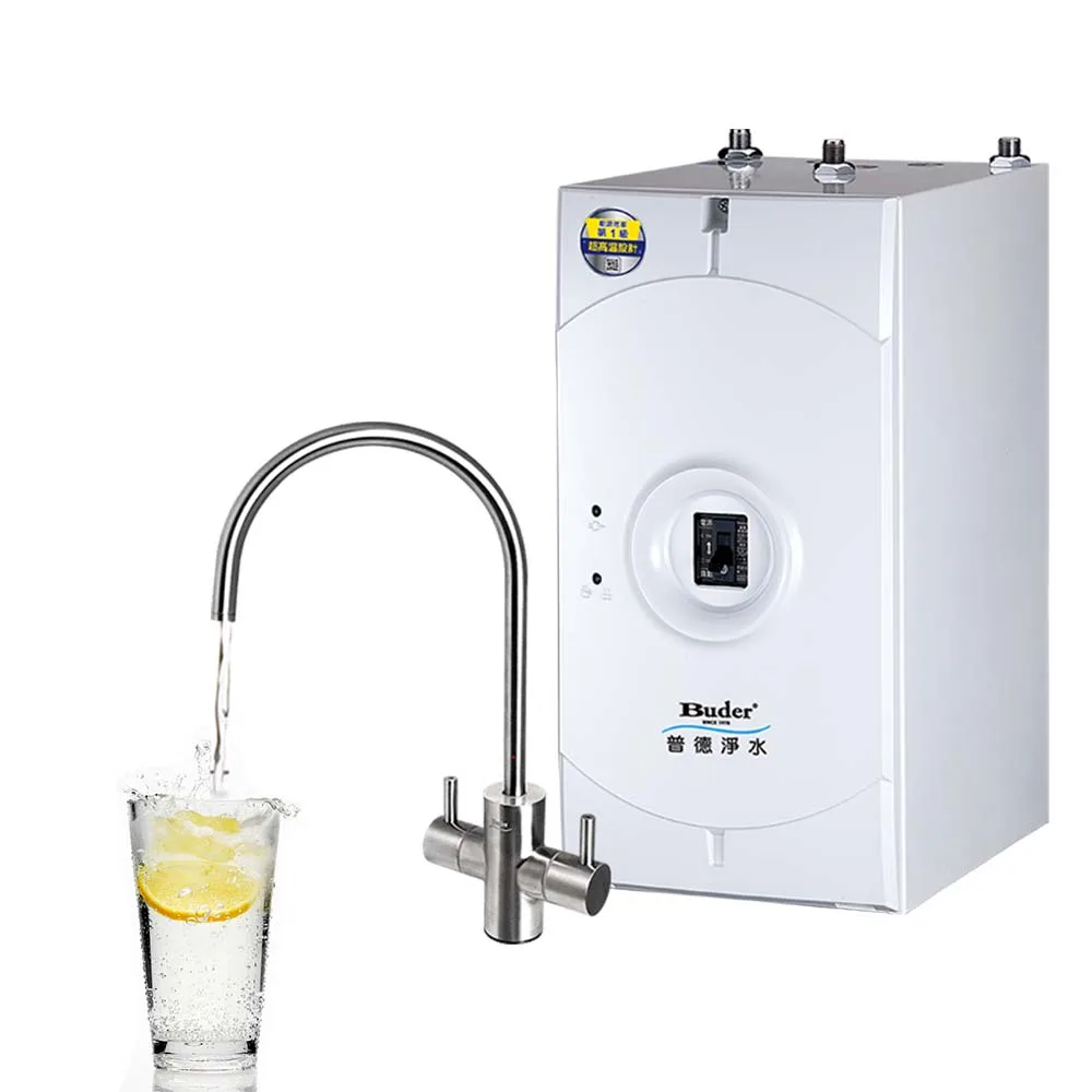 Buder [Taiwan] MIT Electric Counter Faucet Quick Stainless Steel Hot Water Dispenser Stand Installation for Household Hotel Use