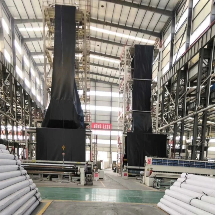HDPE геомембрана EPDM водоем подкладка гладкая
