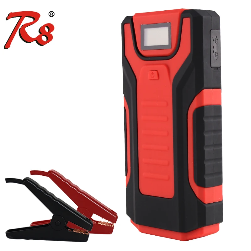 New model high power car jump starter to start 12V Diesel cars with SOS lights OEM customize logo with nylon bag package