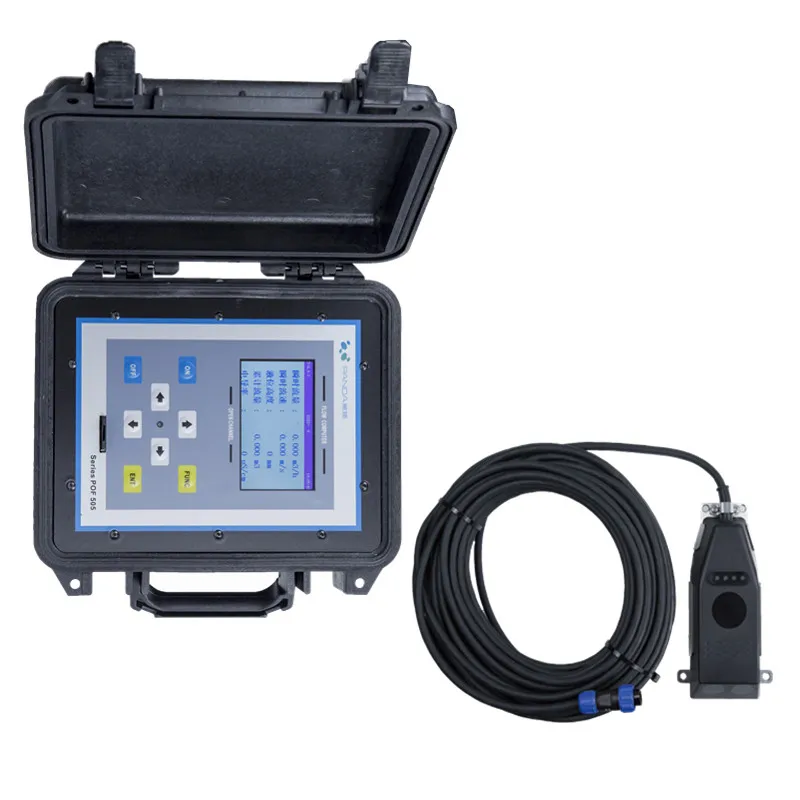 Unfilled  Partially Pipe Doppler Open Channel Flow Meter