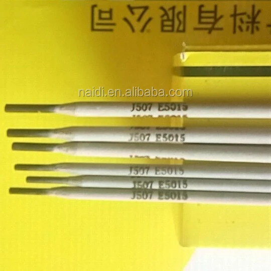 free sample e7015 j507 300-450mm length electrode welding rod for shipbuilding