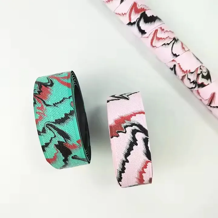 Sweat Absorption High Quality Printing Tennis Racket Grip Tape Baseball Paddle Overgrip